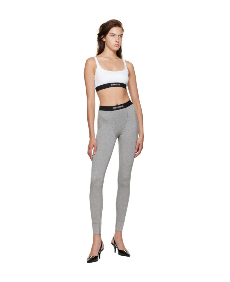 Tom Ford Long Johns Skinny Leggings In Gray