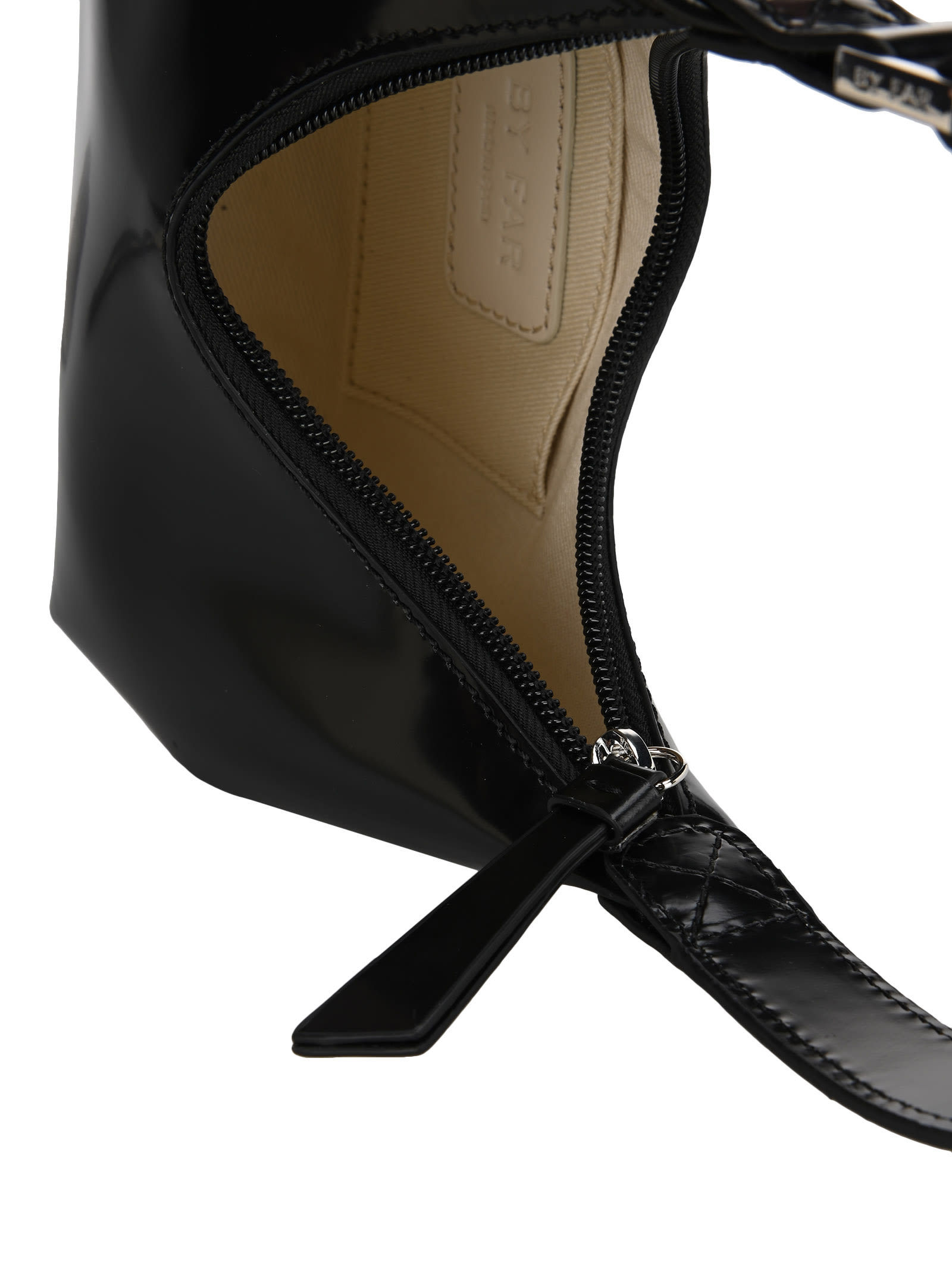 By Far Small Handbag In Black