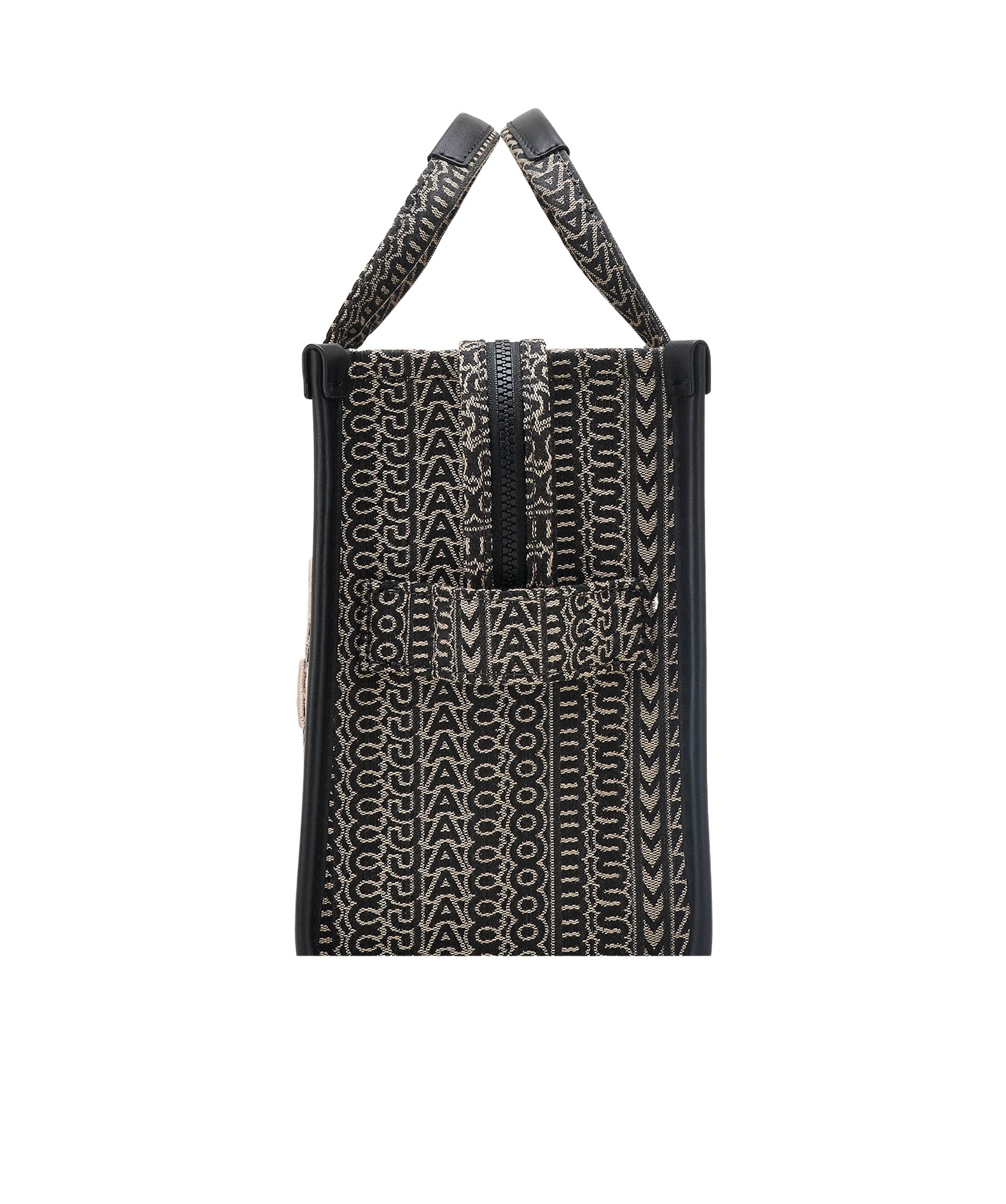 Marc Jacobs The Medium Tote Beige Multi In Black