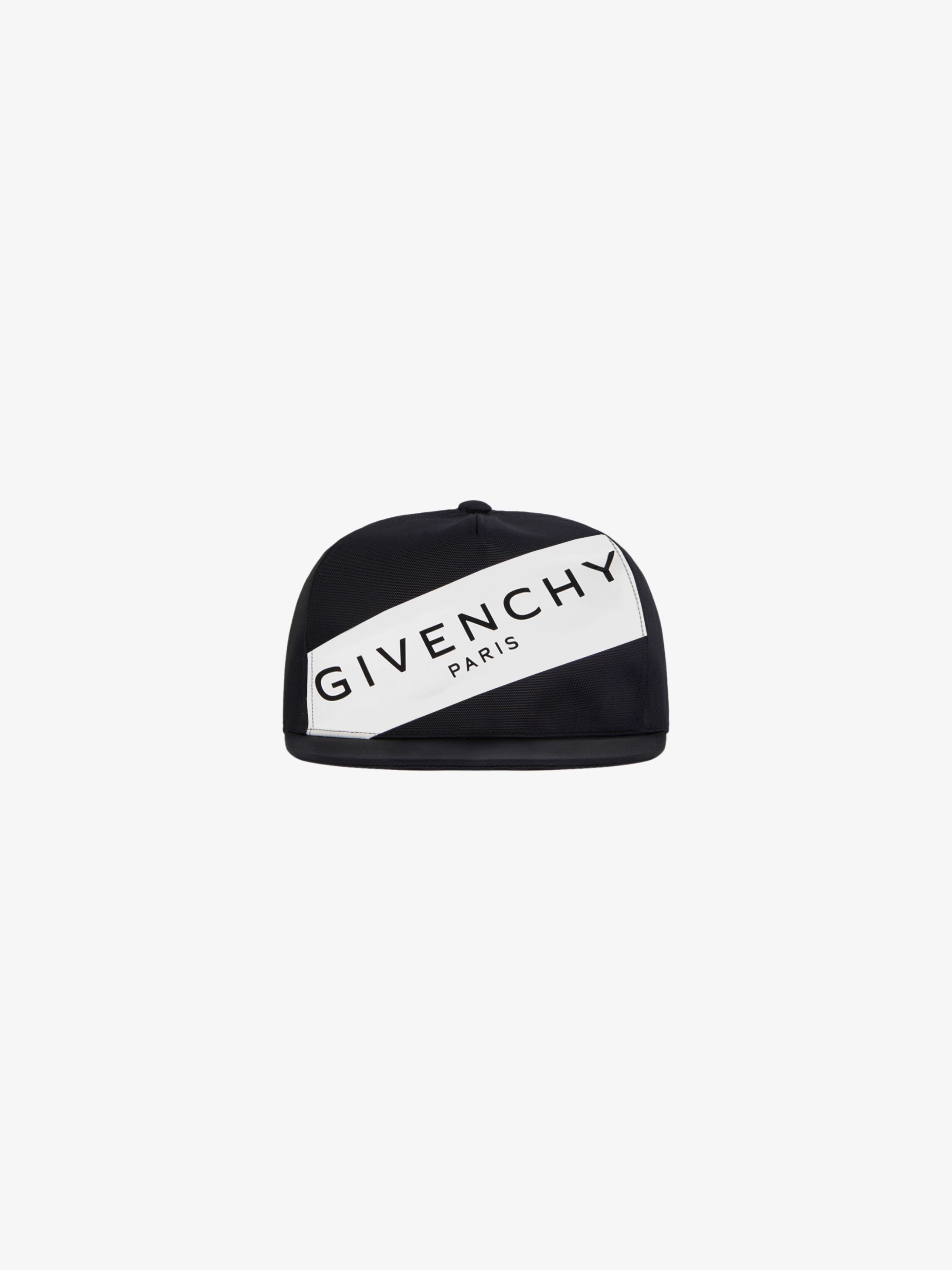 Givenchy Logo Snapback Cap In Black