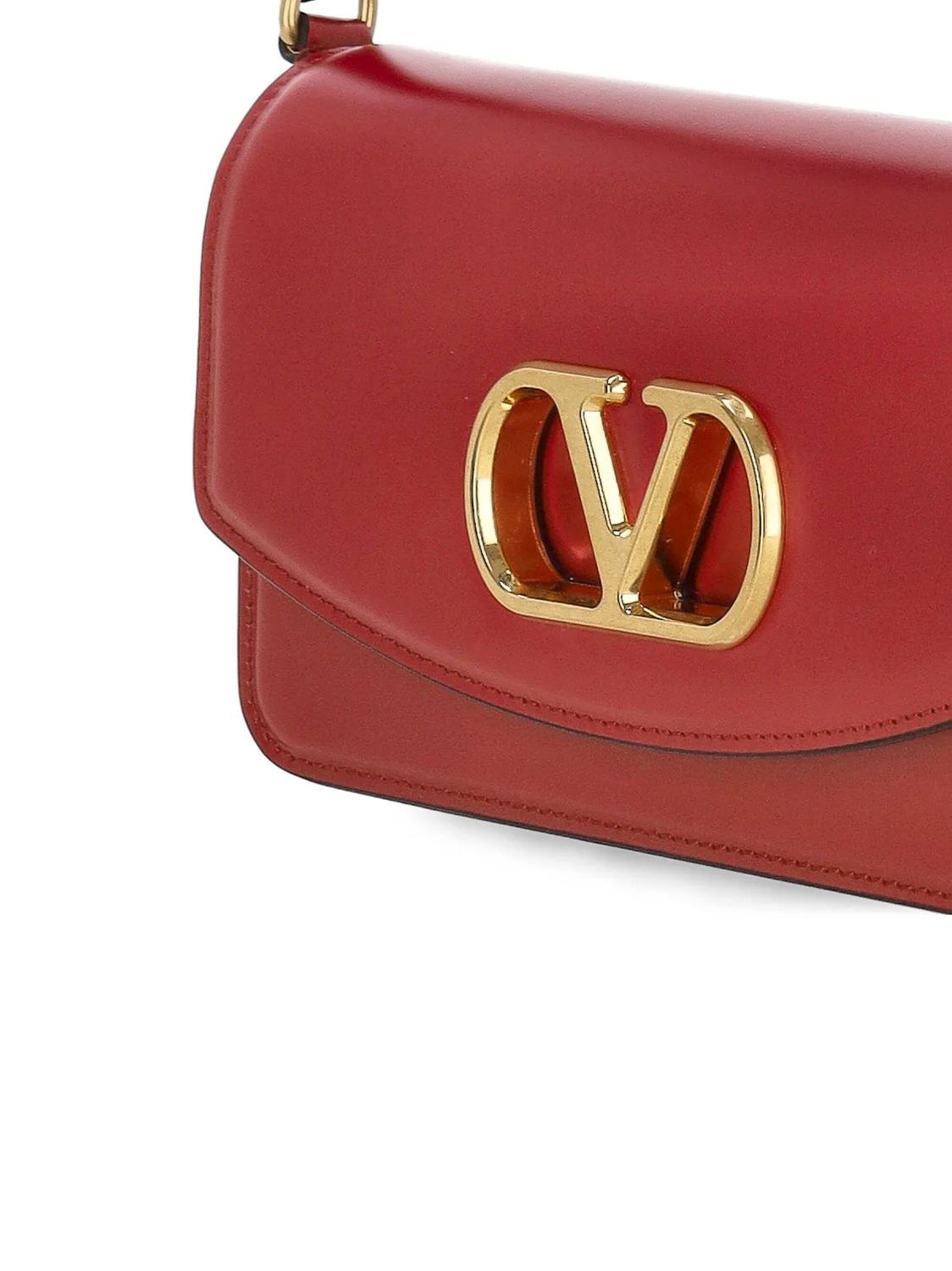 Valentino Crossbody Bags With Gold-tone Hardware And Chain Strap