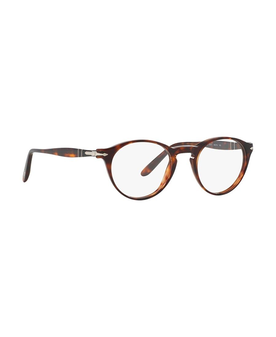 Persol Round Shaped Glasses In White