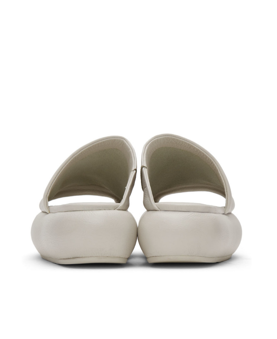 Marsèll Round-headed Open-toed Thick-soled Slippers In Nude