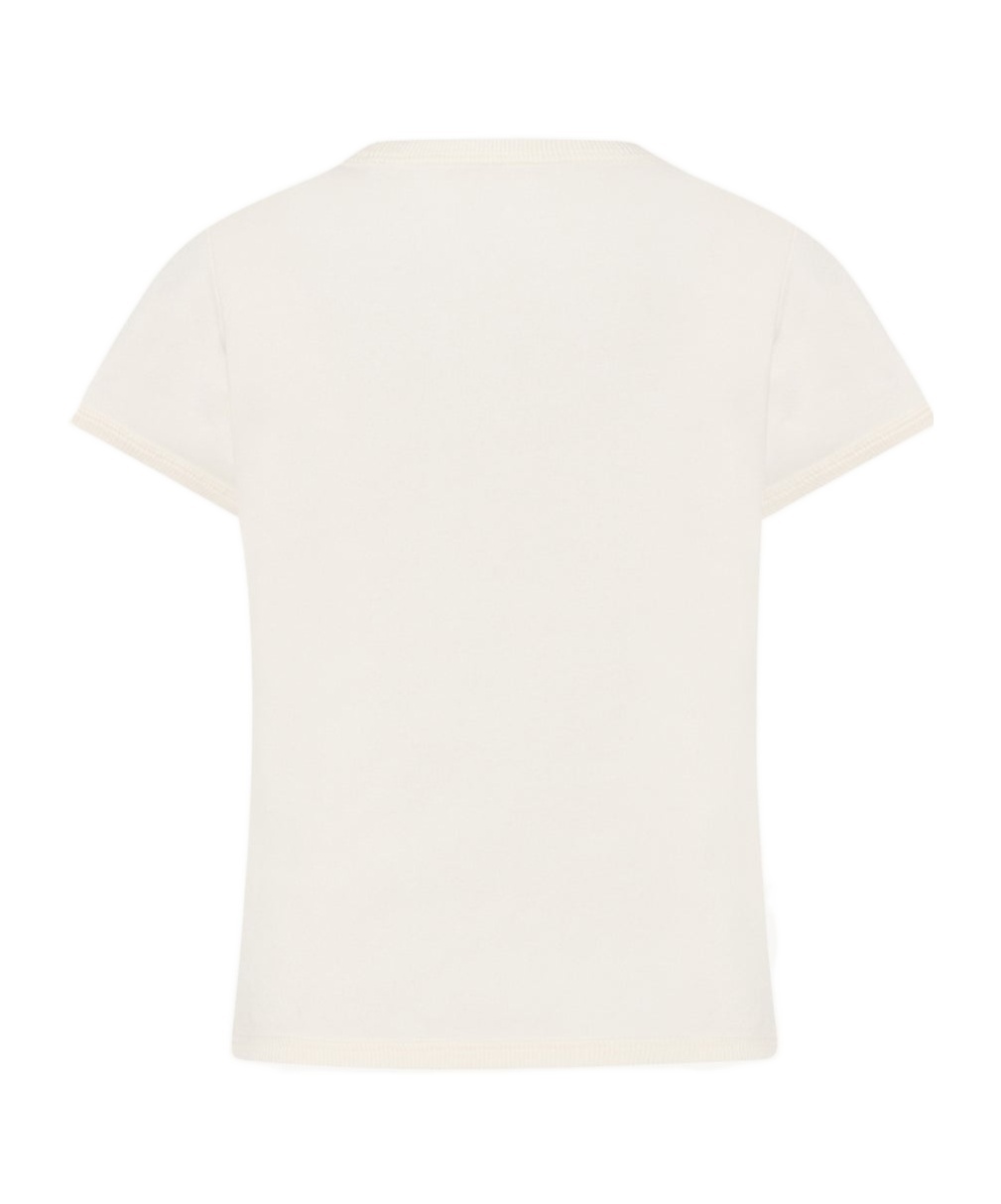 The Row Item O-neck Short-sleeved T-shirt In Neutral