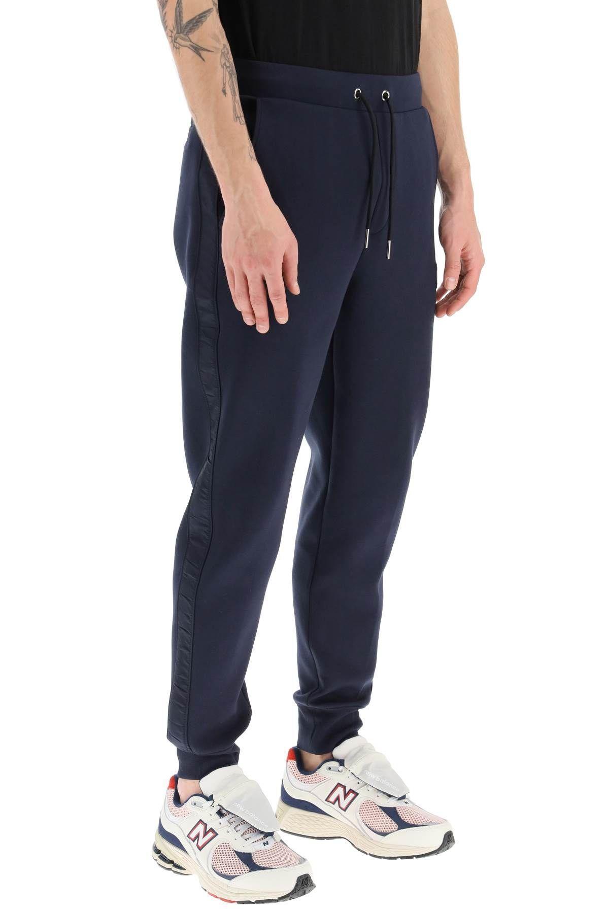 HUGO BOSS LOGO-PLAQUE TRACK PANTS