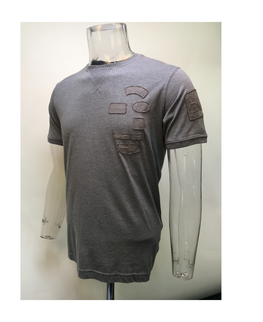 Emporio Armani Logo T-shirt In Black
