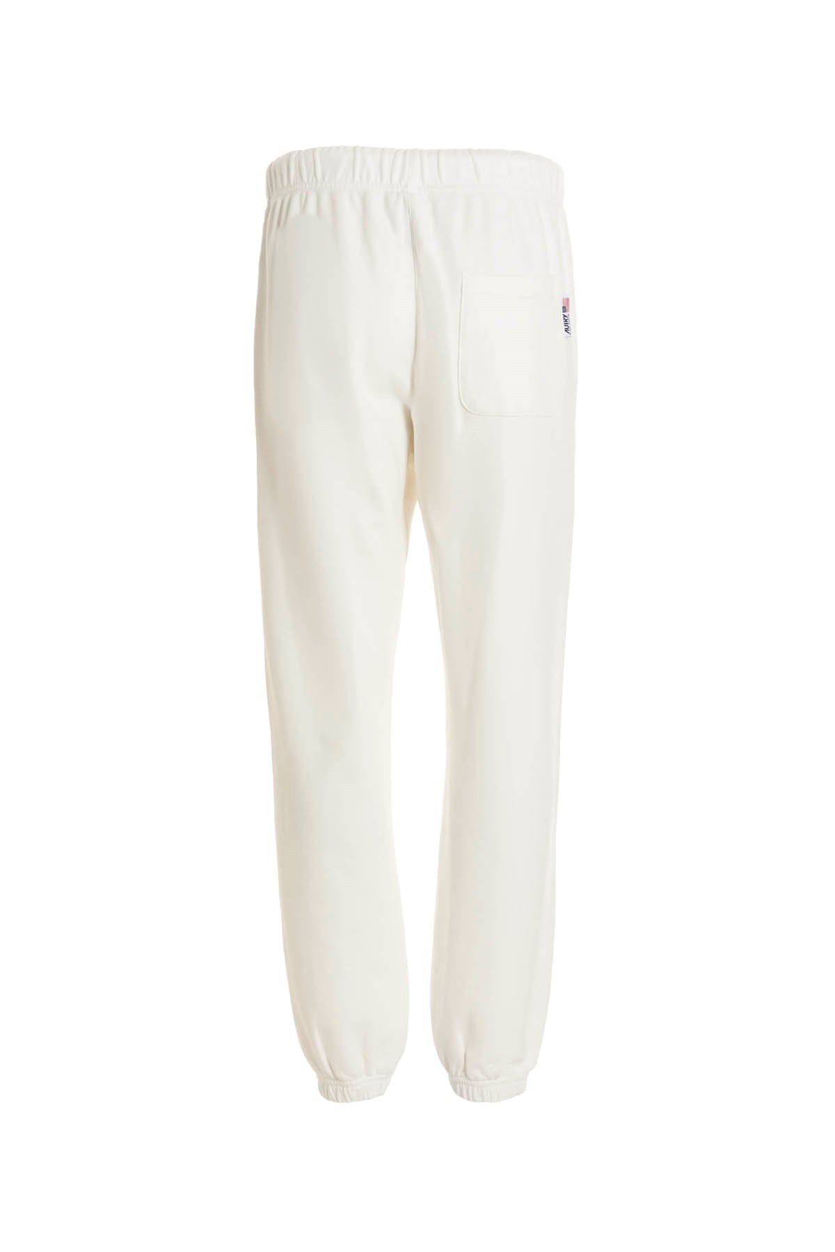 Shop Autry Logo-print Cotton Jogging In White