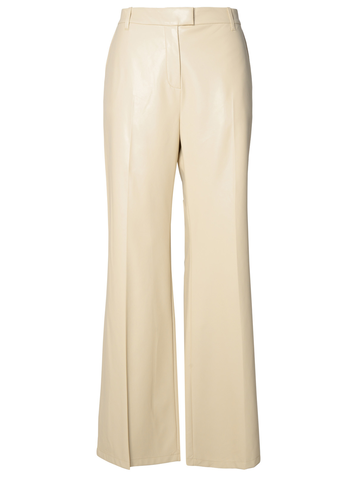 Stand Studio Belt Loop Casual Pants In Neutral