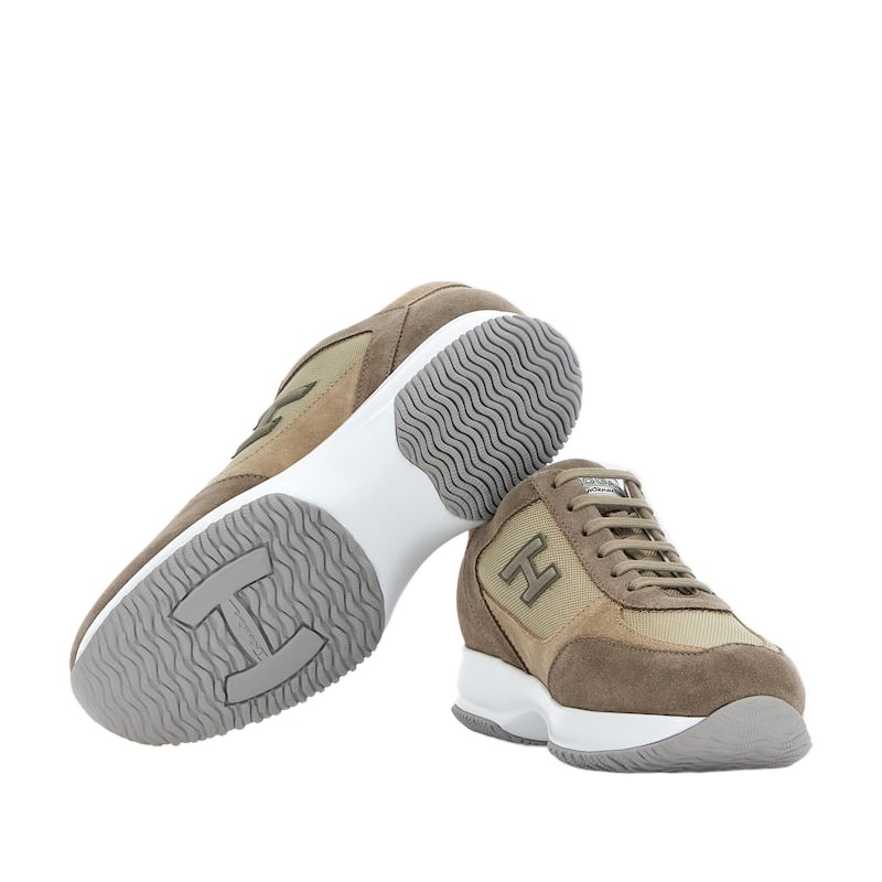 Hogan Round Head Low-cut Casual Shoes In Multicolor