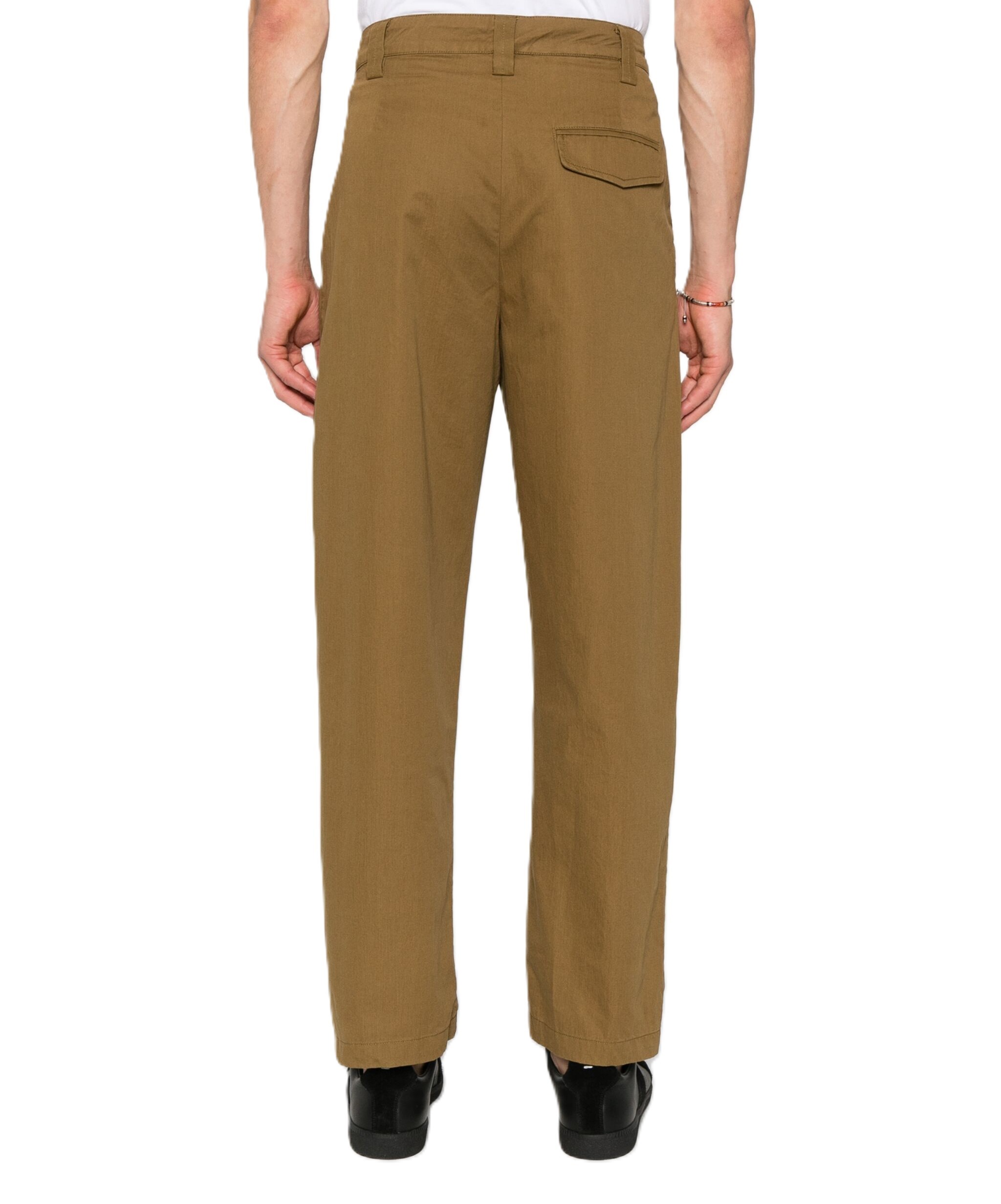 Apc Belt-loop Casual Pants In Brown