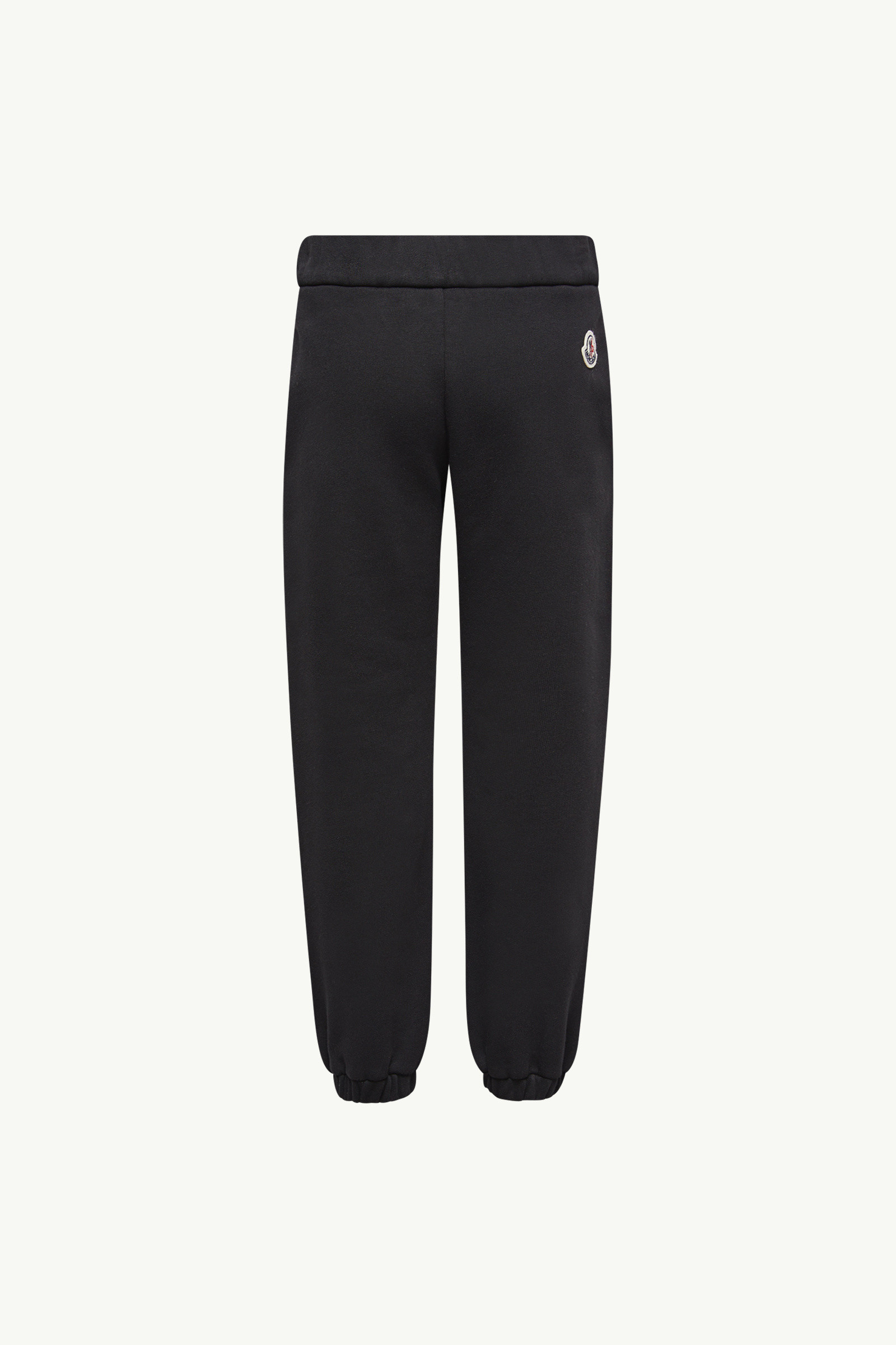 Moncler Cotton Sweatpants In Black
