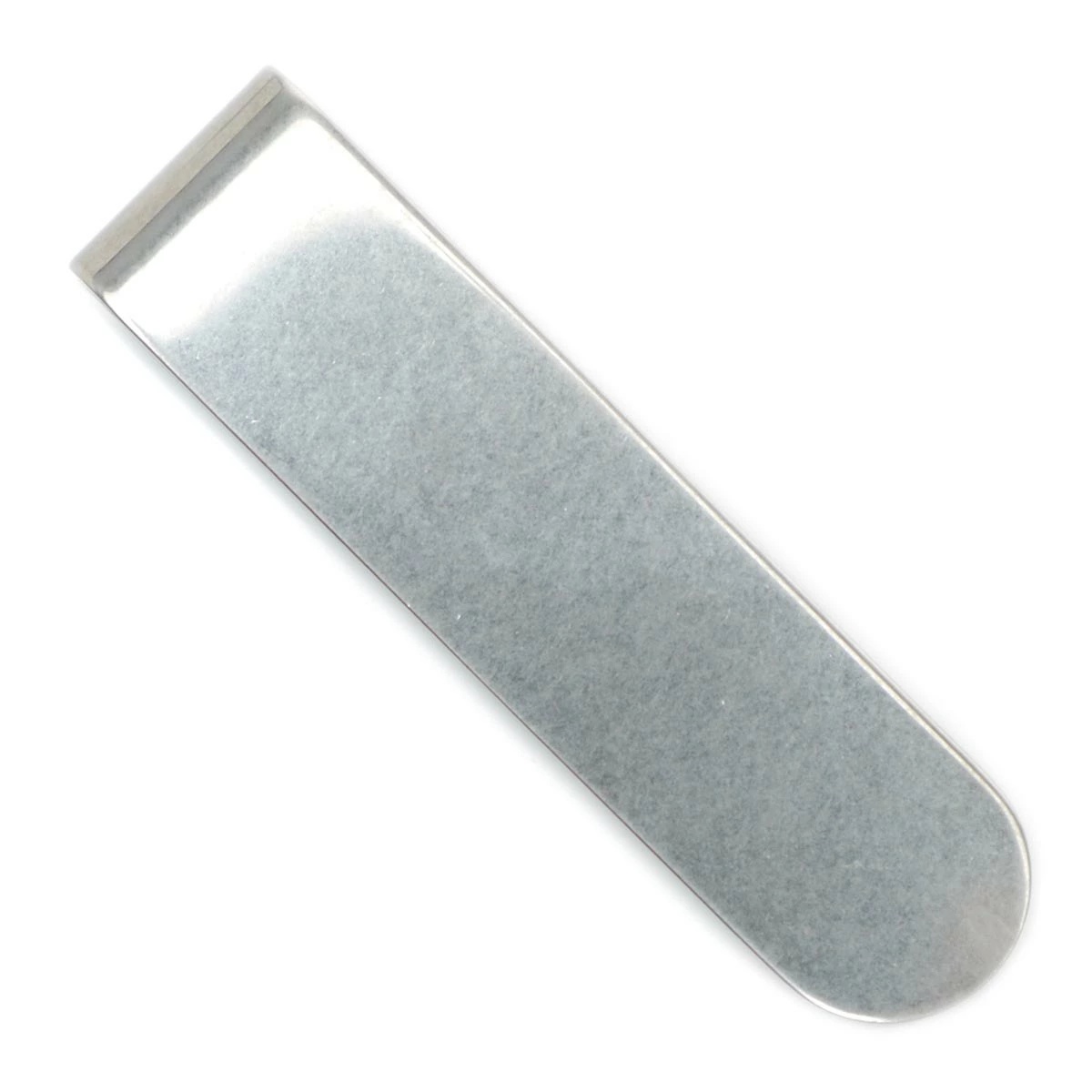 Saint Laurent Logo Engraved Money Clip In White