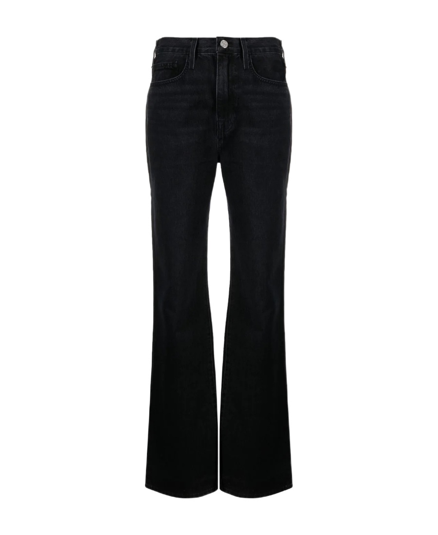 FRAME FLARED HIGH-WAIST JEANS