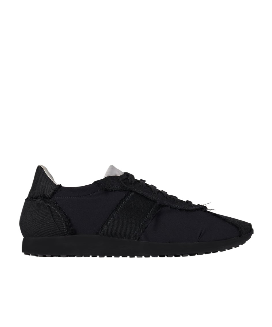 The Row Sneakers Mica In Tessuto Nero Uomo In Black