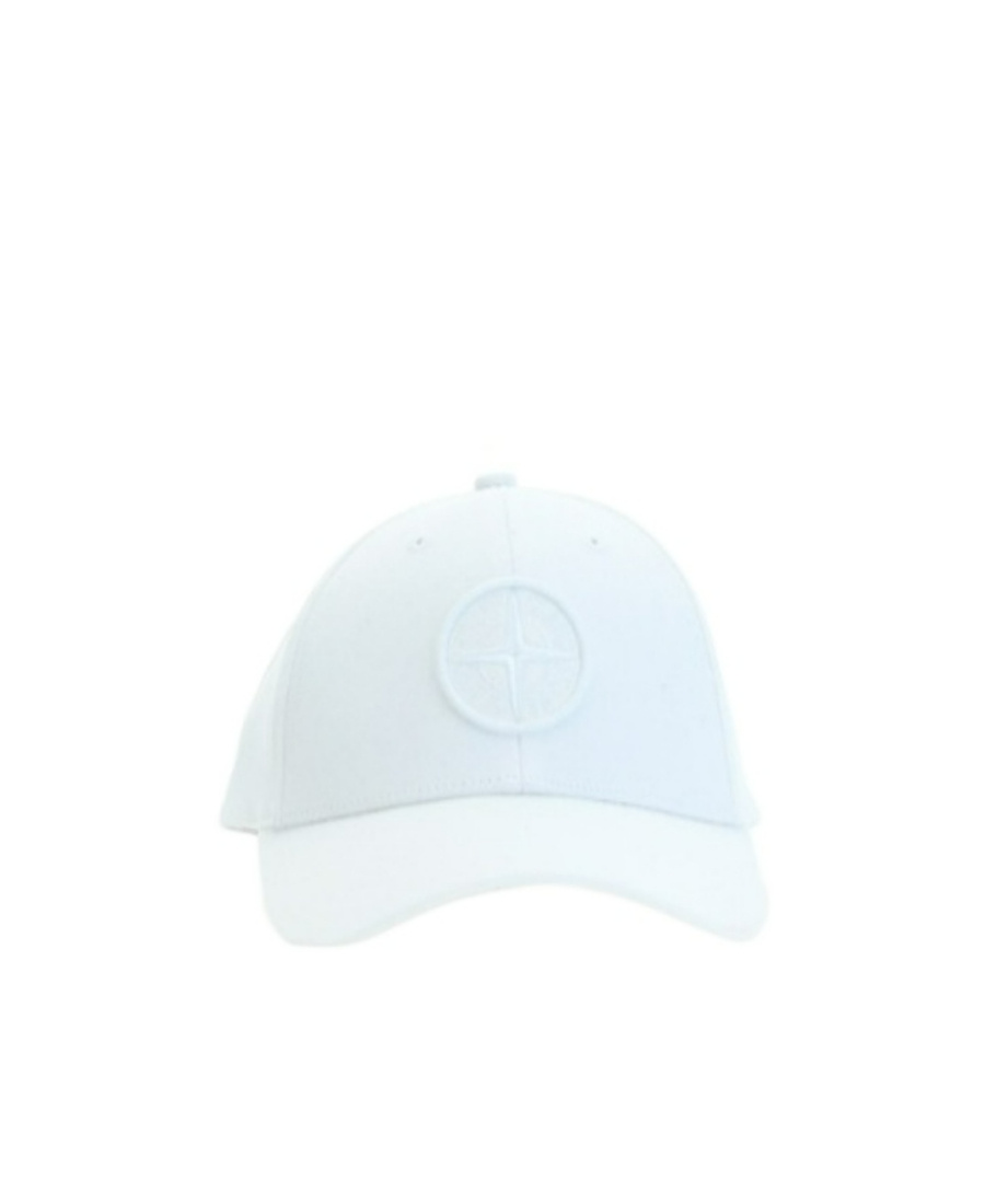 STONE ISLAND COMPASS-MOTIF BASEBALL CAP