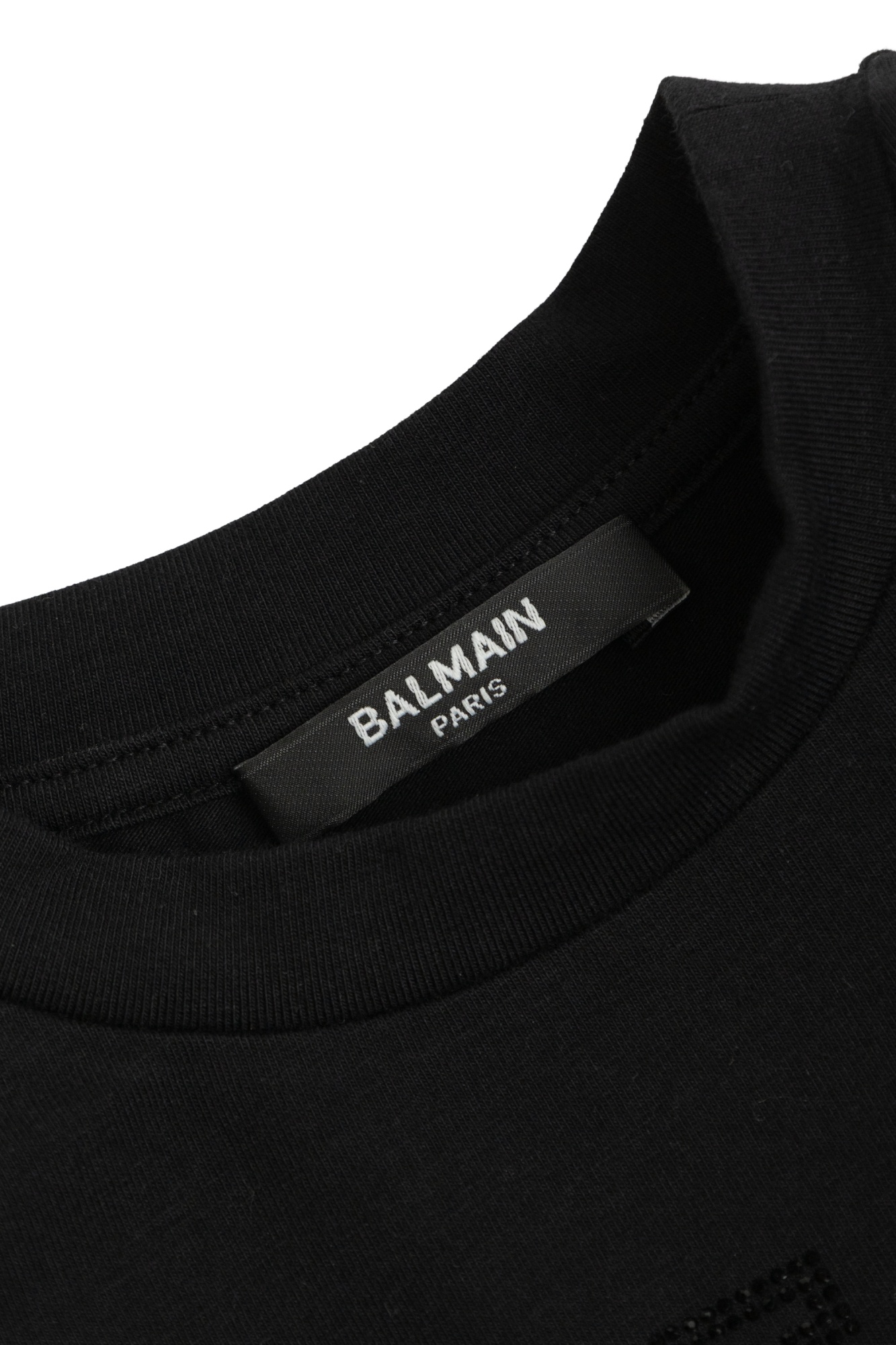 Balmain Short-sleeved T-shirt In Black