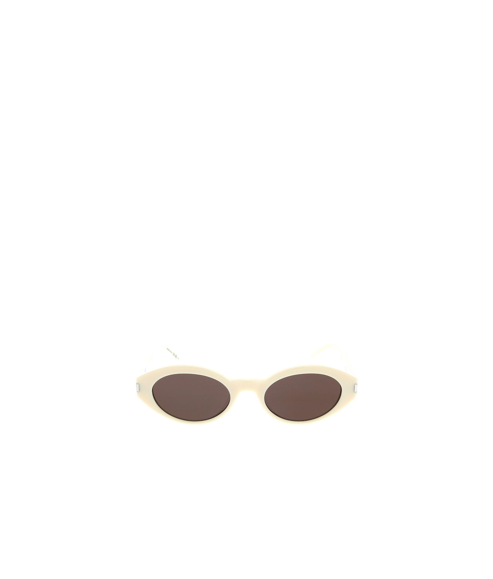 Saint Laurent Full Frame Sunglasses In Ivory