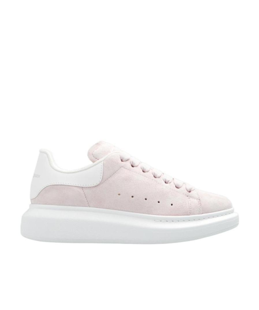 Alexander Mcqueen Oversized Lace-up Sneakers In Pink