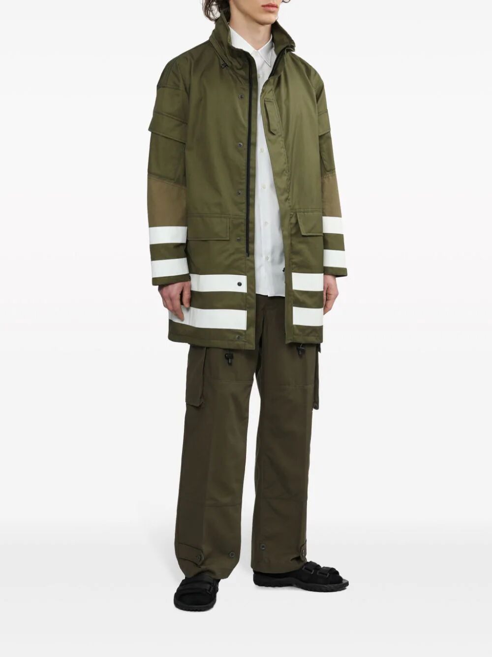 Comme Des Garçons Multi-pocket Casual Pants In Black