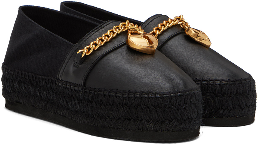 Moschino Round Toe Flat Shoes