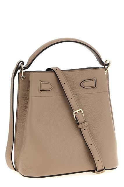 Mulberry Small Bucket Bag Adjustable Strap In Gray