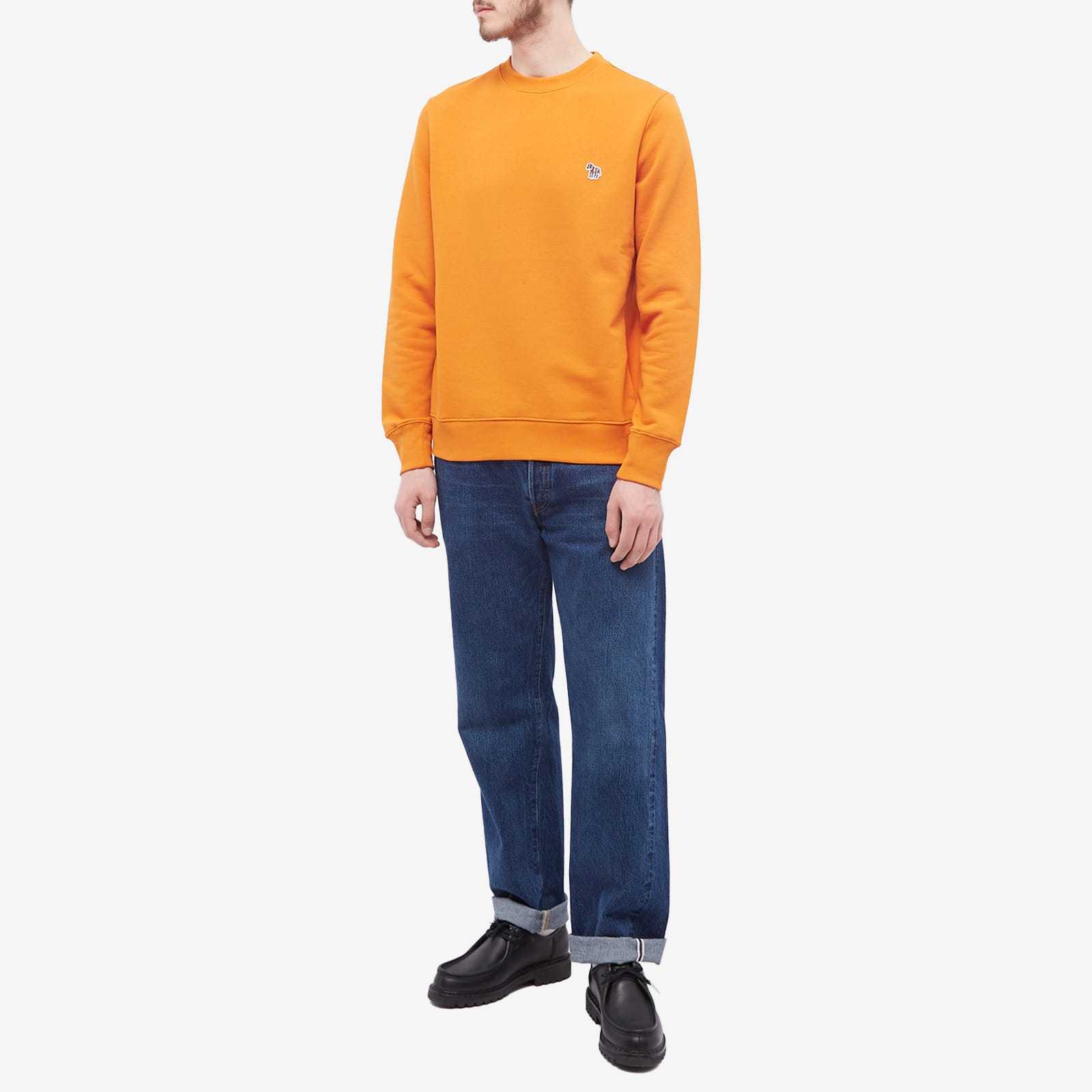 PAUL SMITH PS PAUL SMITH ZEBRA PATCH FINE KNIT JUMPER