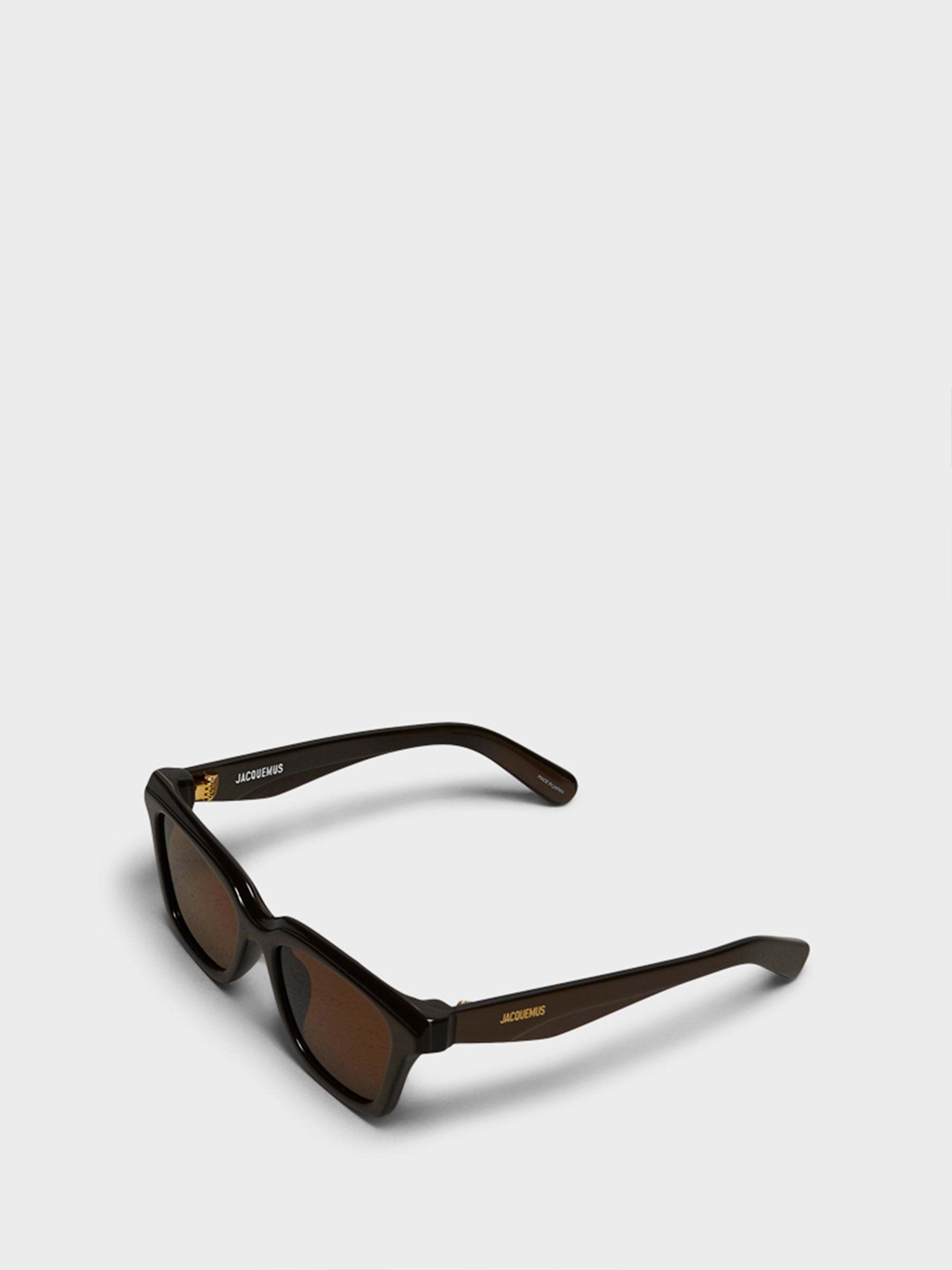 Jacquemus Full Frame Sunglasses In Brown