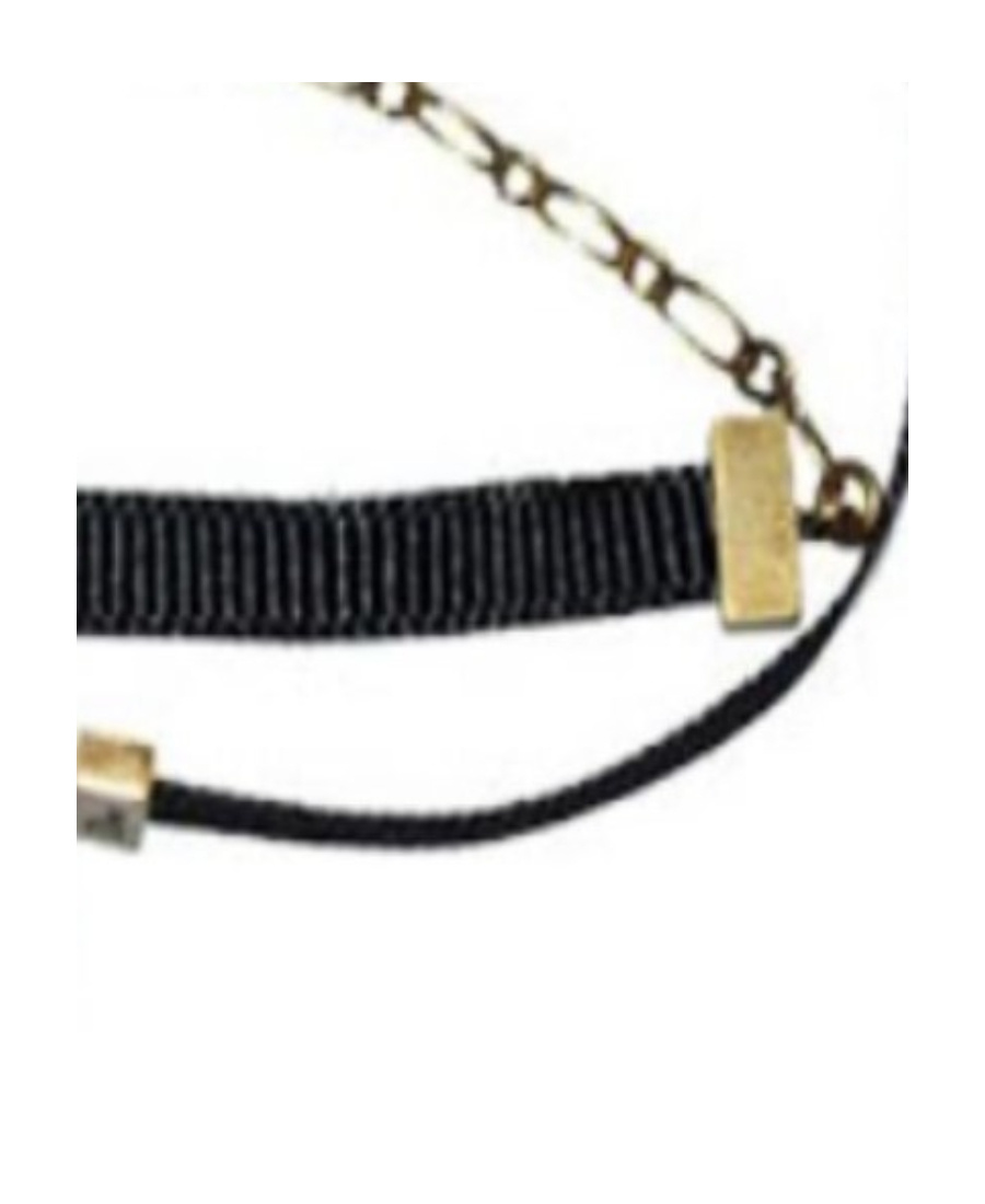 Dior Lion Pattern Bracelet In Black