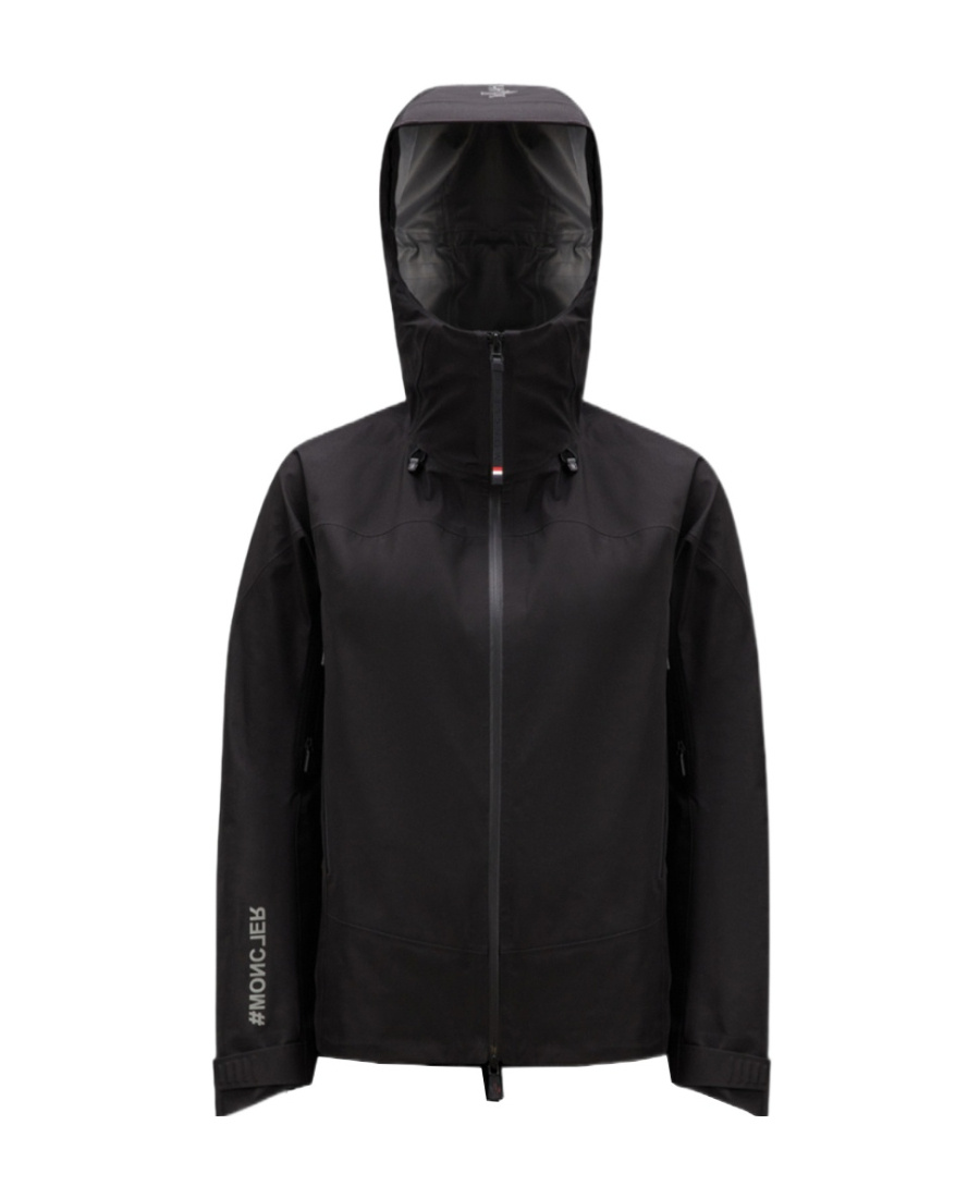 Moncler Meribel Gore-tex Hooded Jacket In Black