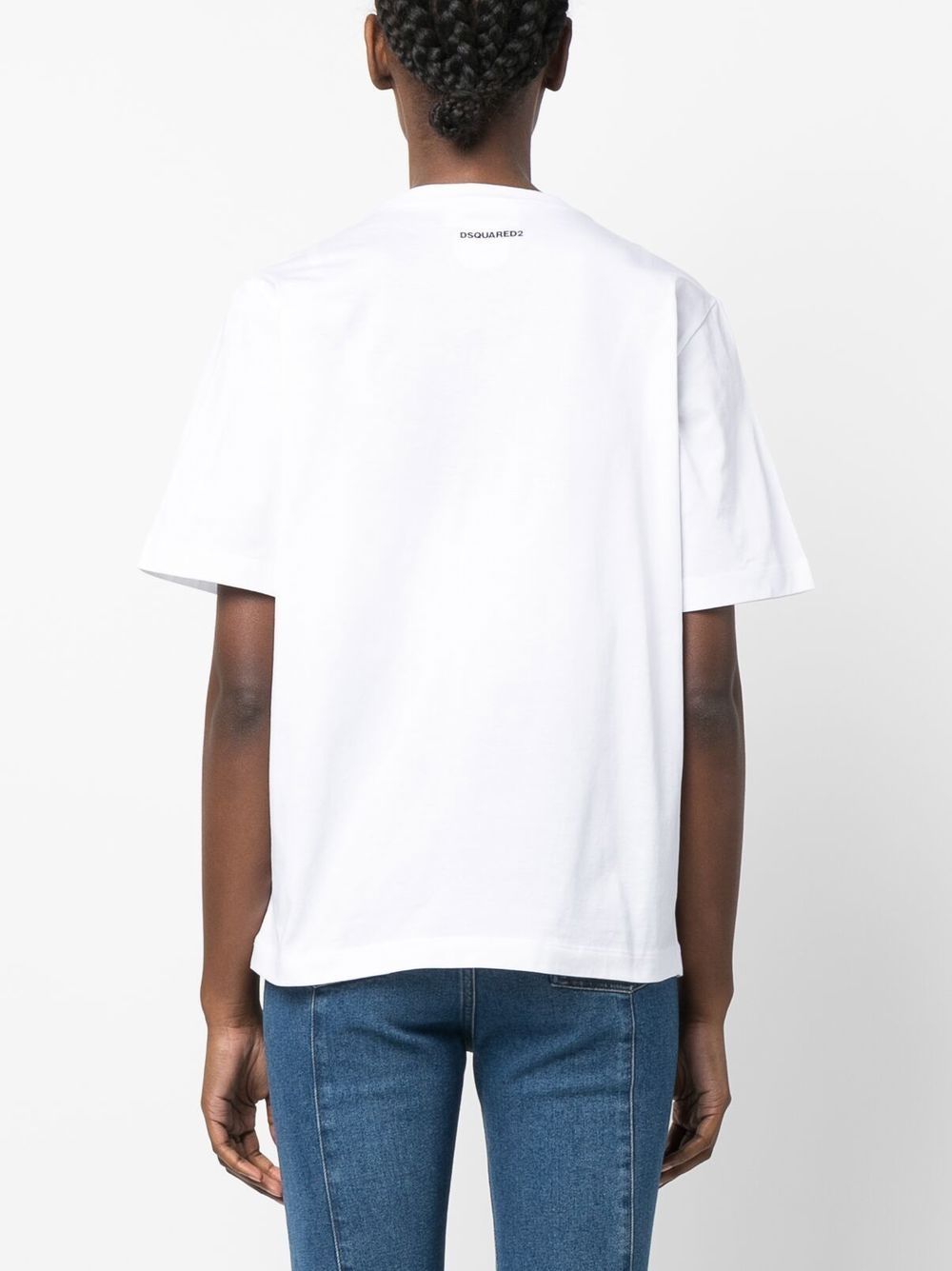 Dsquared2 Dsquared White Cotton T Shirt In White