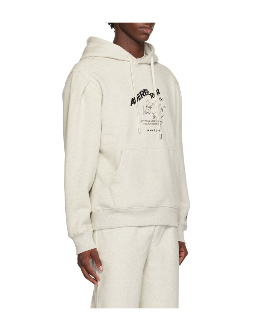 Ader Error Hoodie In White
