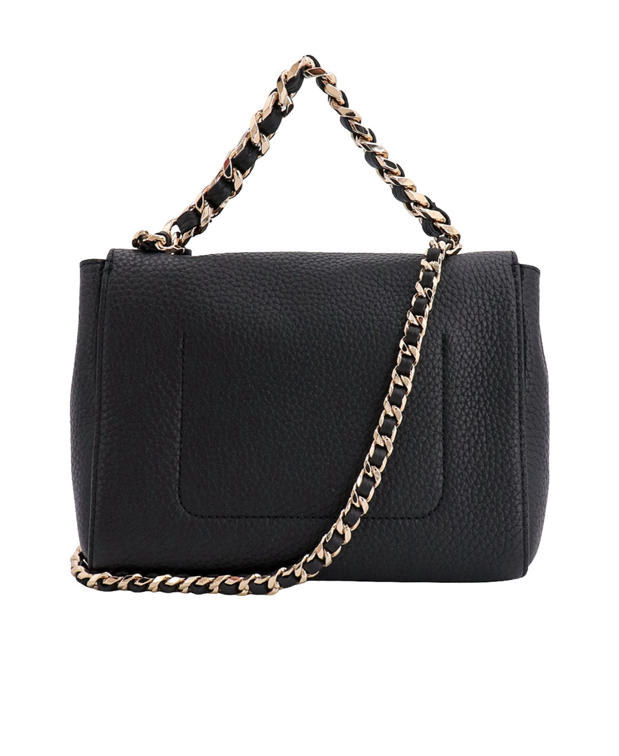 Mulberry Lily Convertible Leather Shoulder Bag In Black
