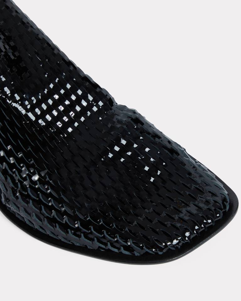 Kenzo 55mm Mesh-design Mules In Black