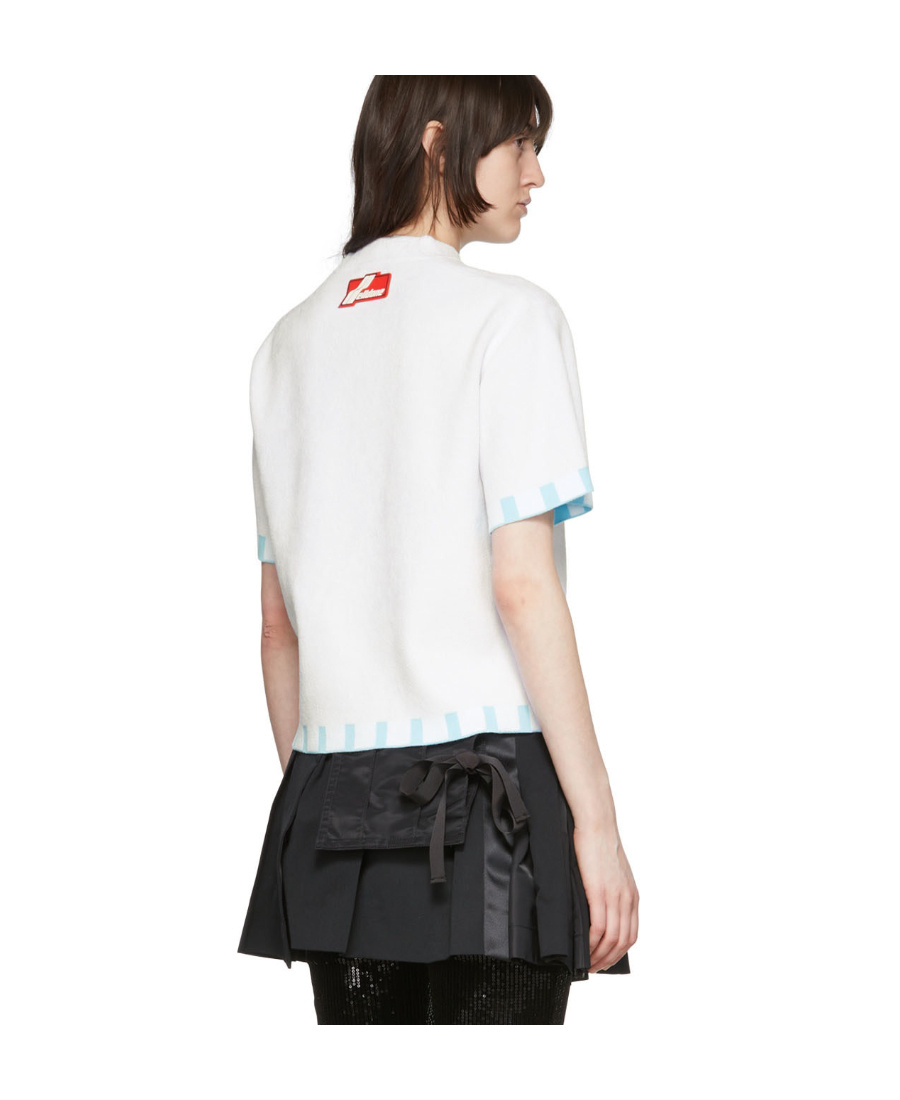 We11 Done Printed T-shirt In White