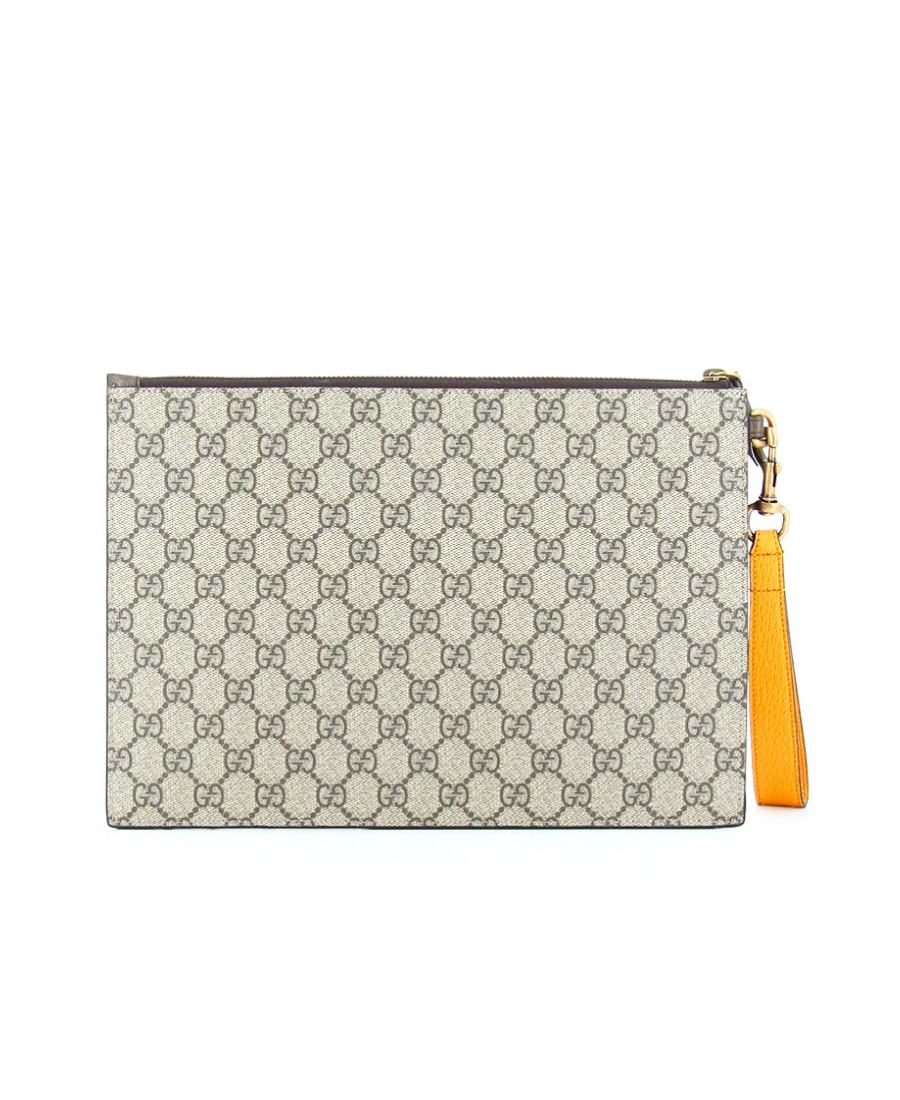 Gucci Neo Vintage Gg Supreme Pouch In White