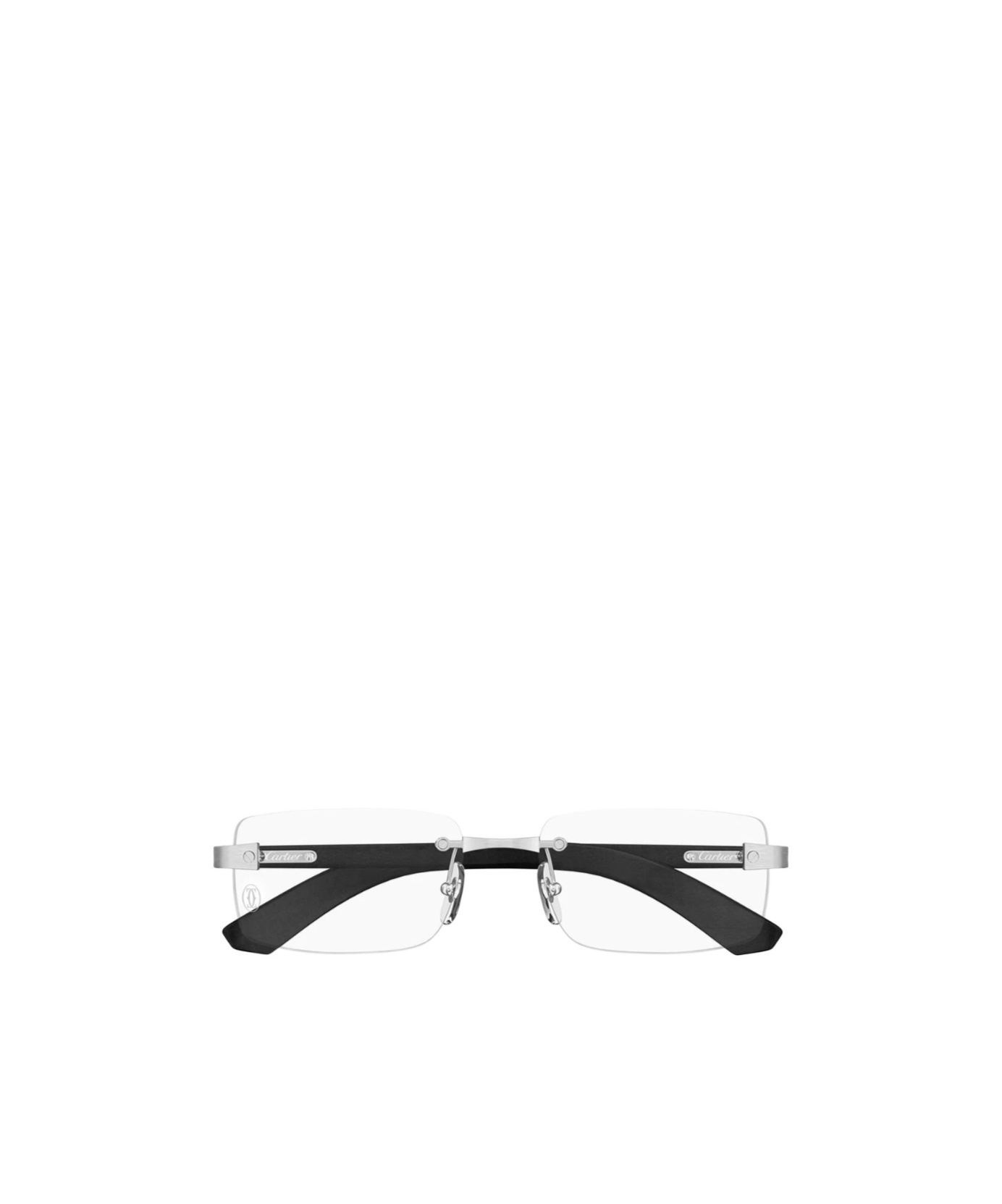 Cartier Rectangular Flat Mirror In Black