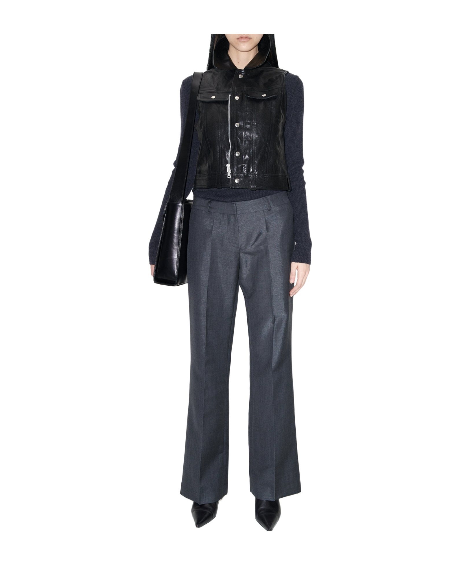 Our Legacy Wool Suit Trousers In Black