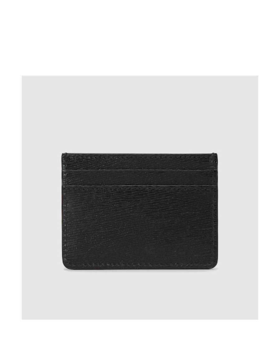 Gucci Logo Card Holder In Black