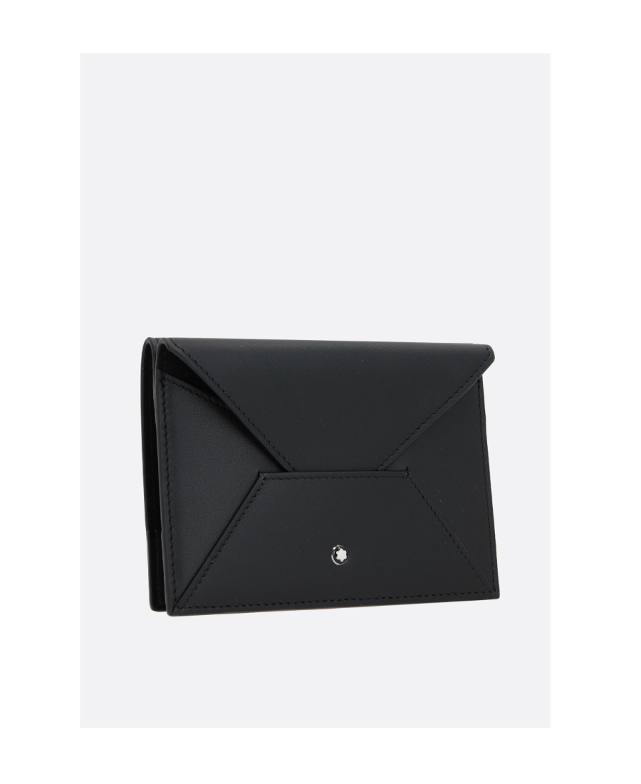 Montblanc Meisterstück Selection Leather Passport Holder In Black