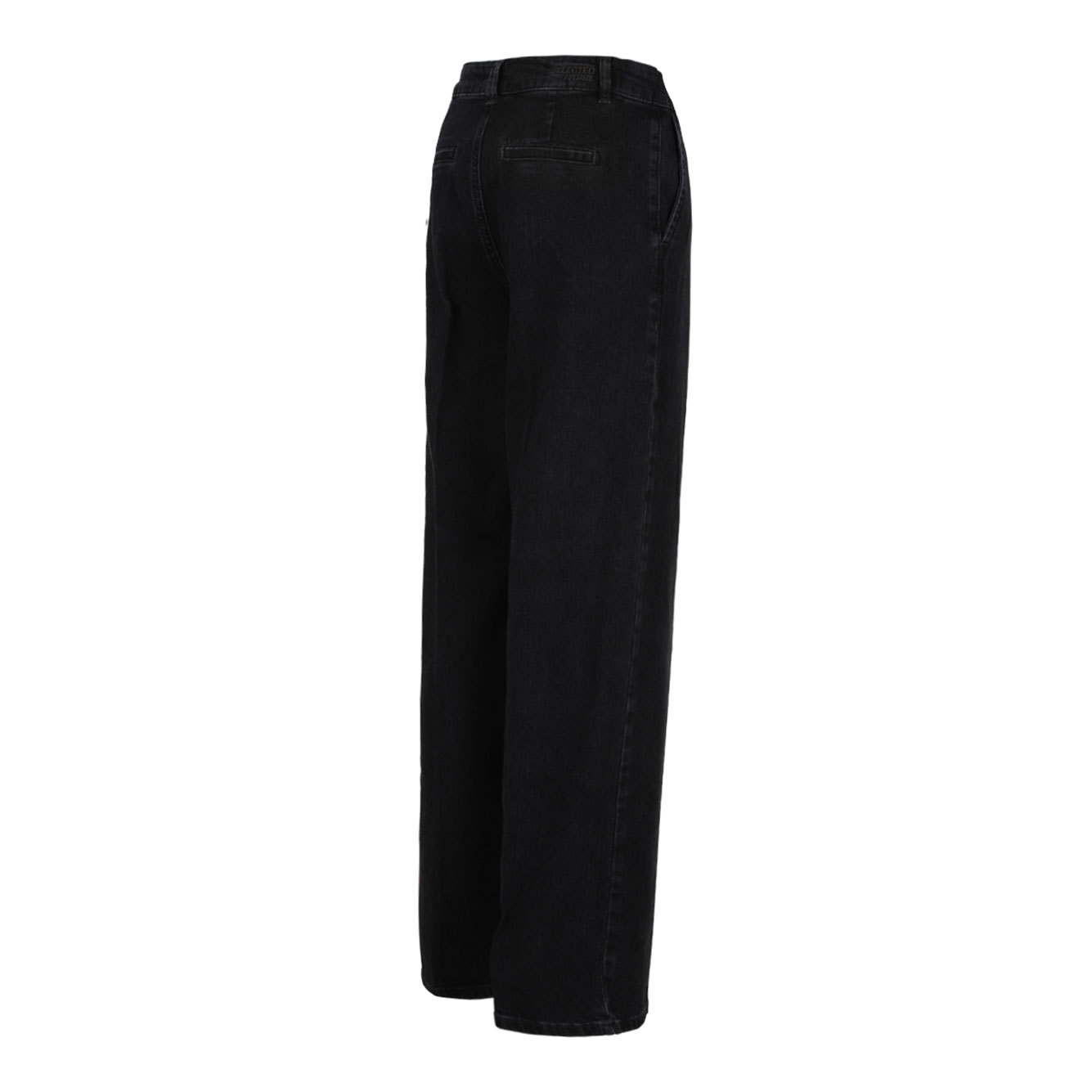 Selected Denim Trousers With Belt Loops
