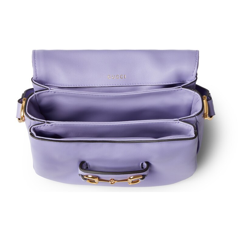 Gucci Horsebit 1955 Aura Mini Shoulder Bag In Pattern