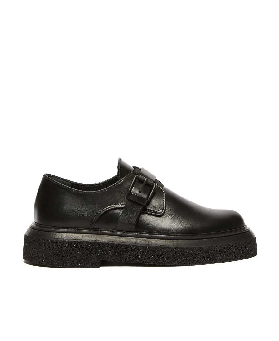 Max Mara Button Logos On The Side Of The Emblem In Black