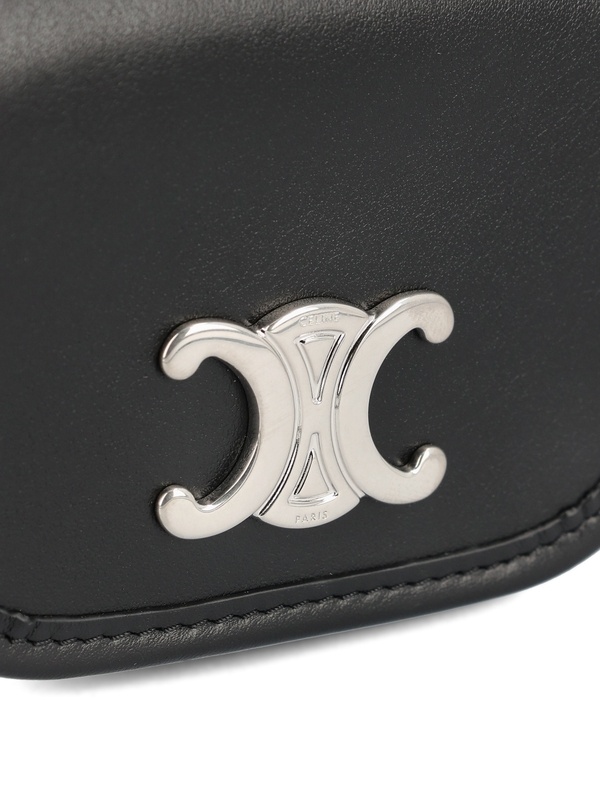 Celine Nano Besace Triomphe Key Hold In Black