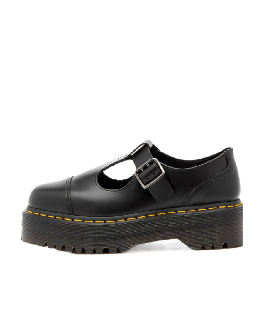 Dr. Martens' Logos With Thick Soles In Black