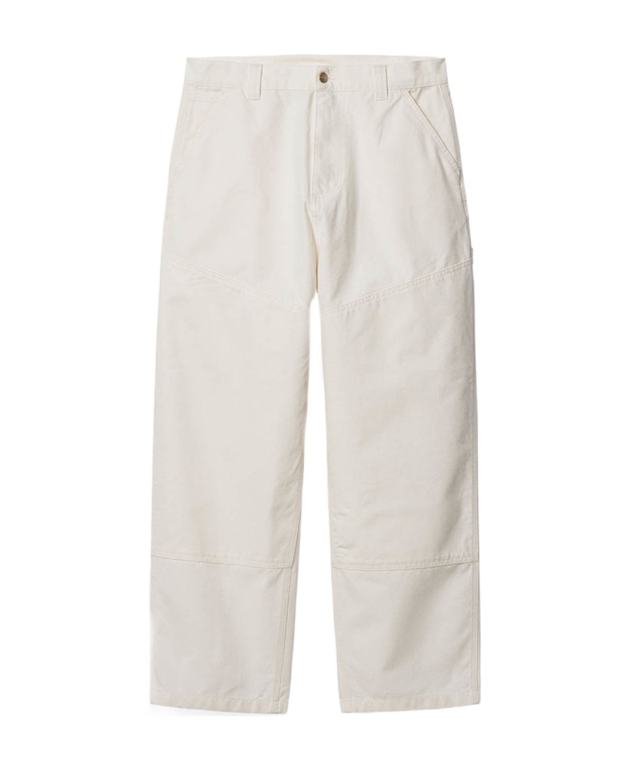 Carhartt Walter Double Knee Tapered Trousers In White