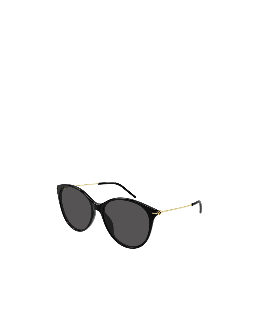 Gucci Eyewear Round Frame Sunglasses In Black