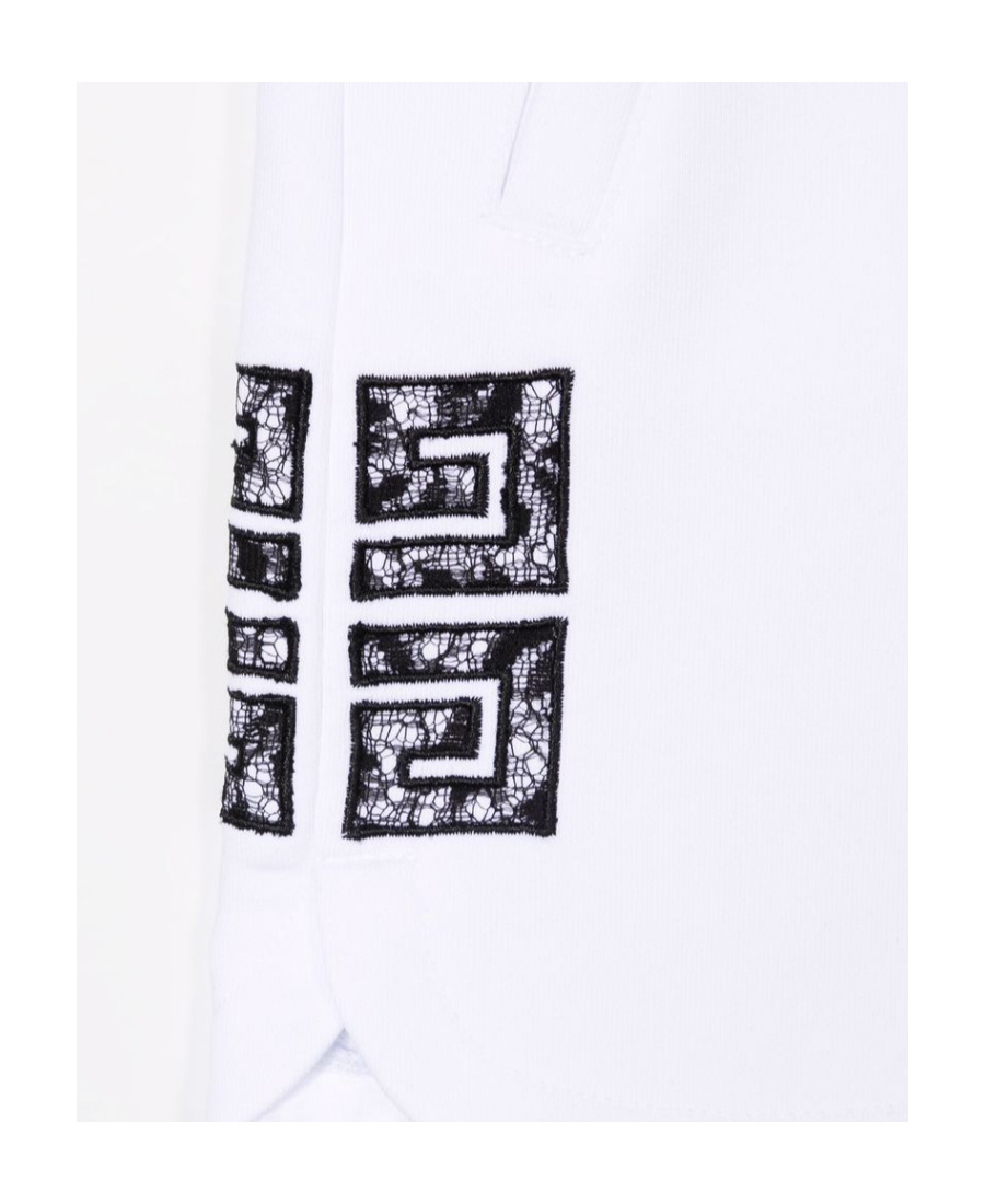 Givenchy Logo-print Track Skirt In White