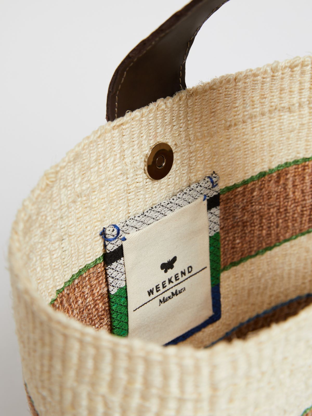 Weekend Max Mara Small Striped Tote