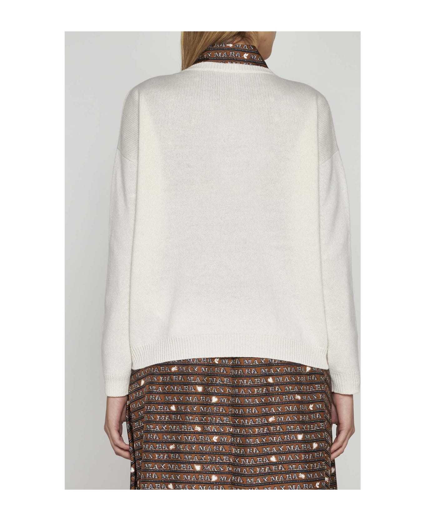 MAX MARA LONG-SLEEVED KNITTED SWEATER 