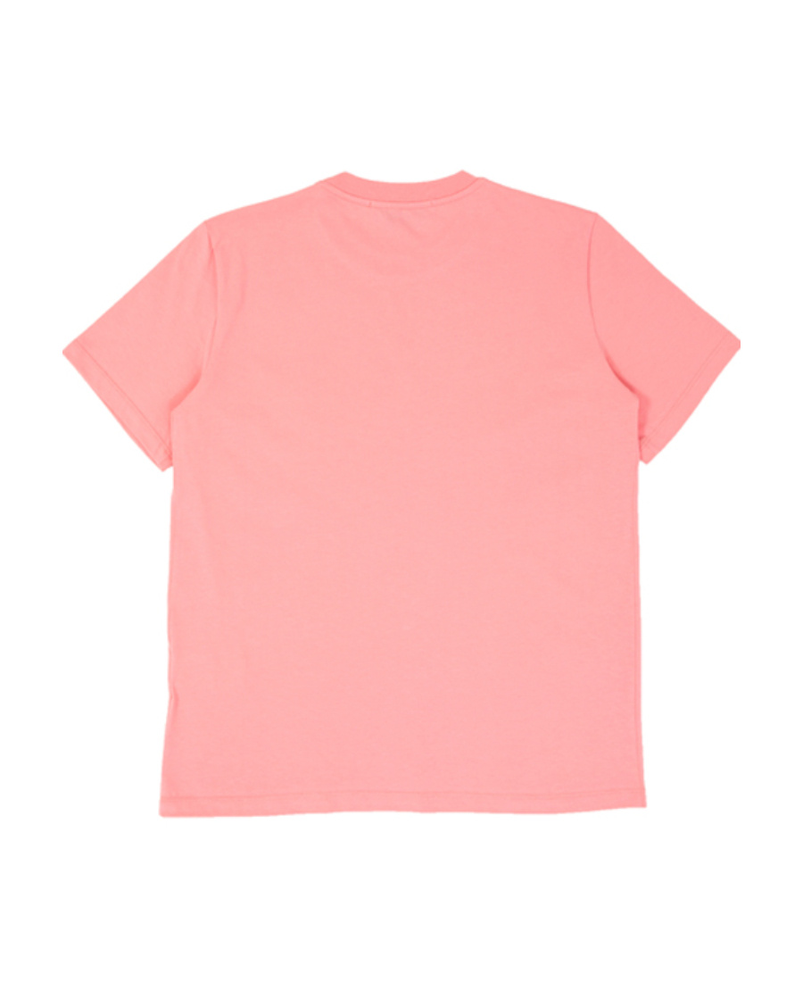 Msgm Logo Short-sleeved T-shirt In Pink